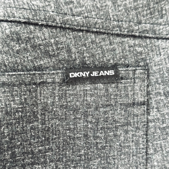 Women’s Pants DKNY JEANS Stretch Fitted Pants Grey Pull On Pants - Picture 5 of 5
